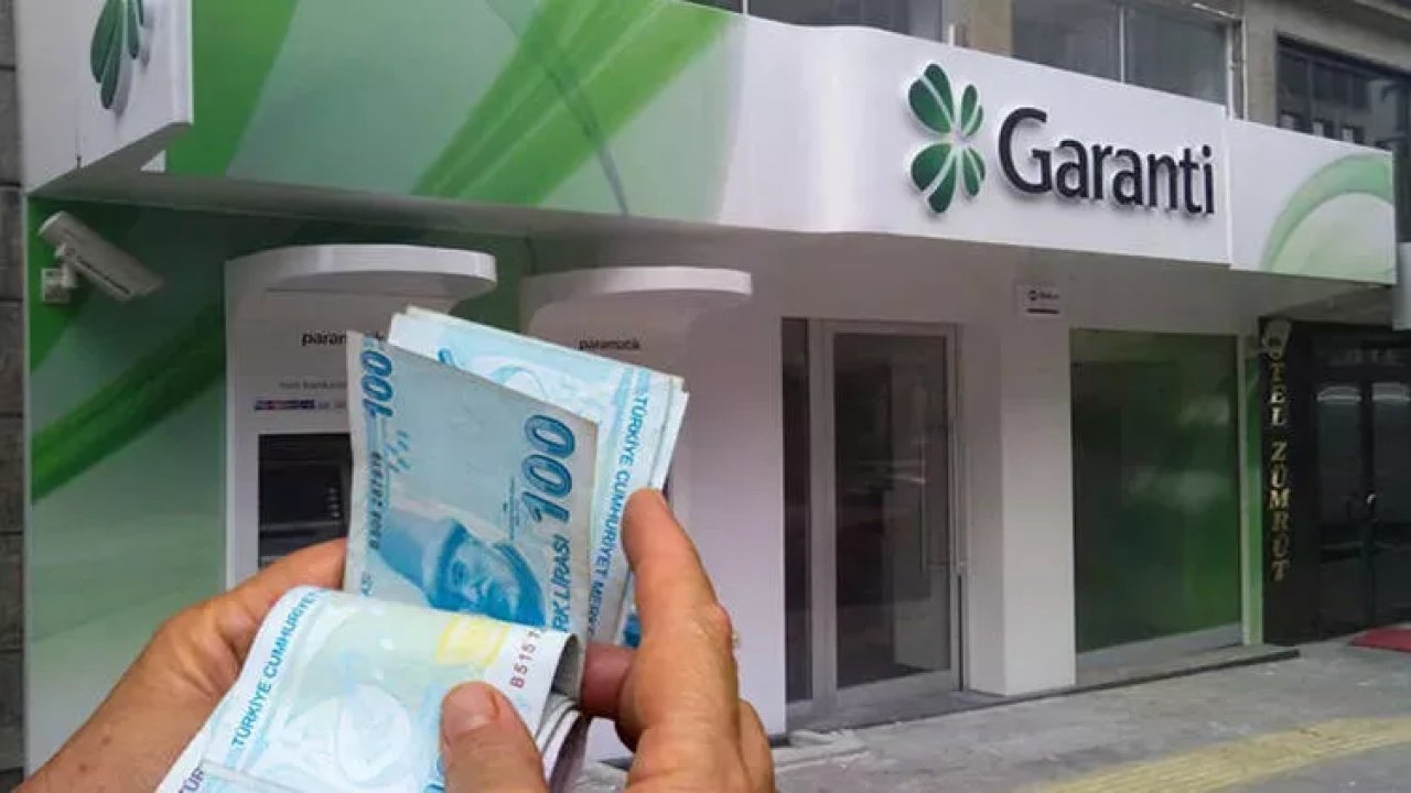 10 dakika içinde ödenecek: Garanti bankası 70 bin TL ödenecek